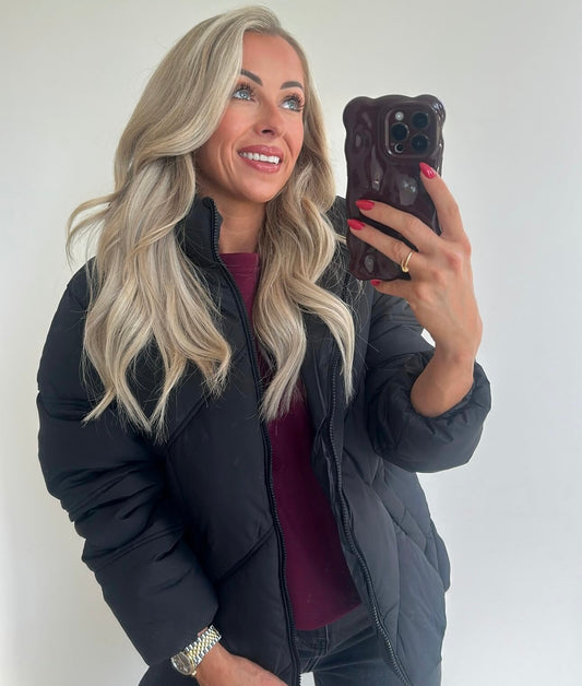 DOLLIE Down Coat - black