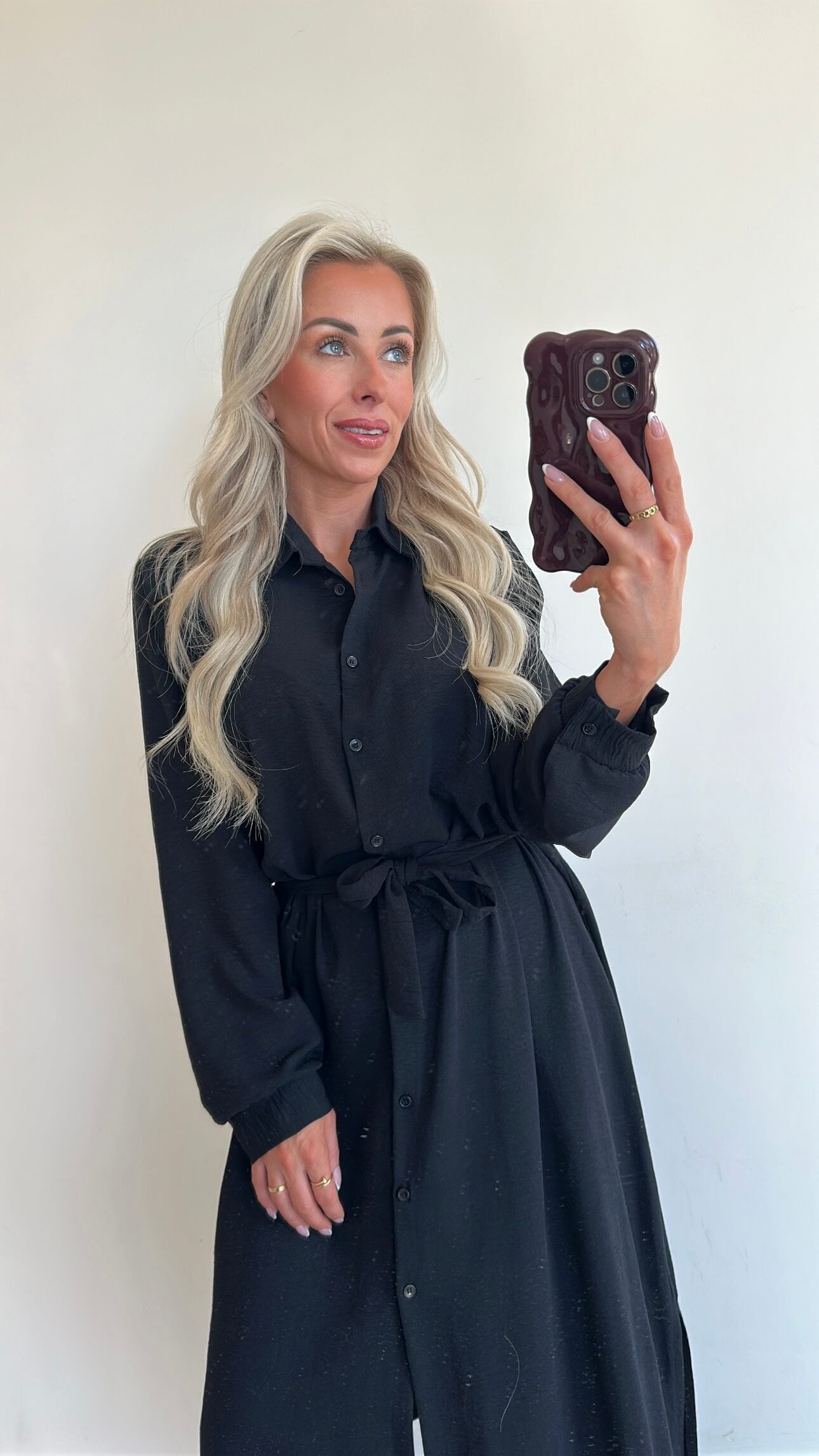 SOPHIE Dress Long - black