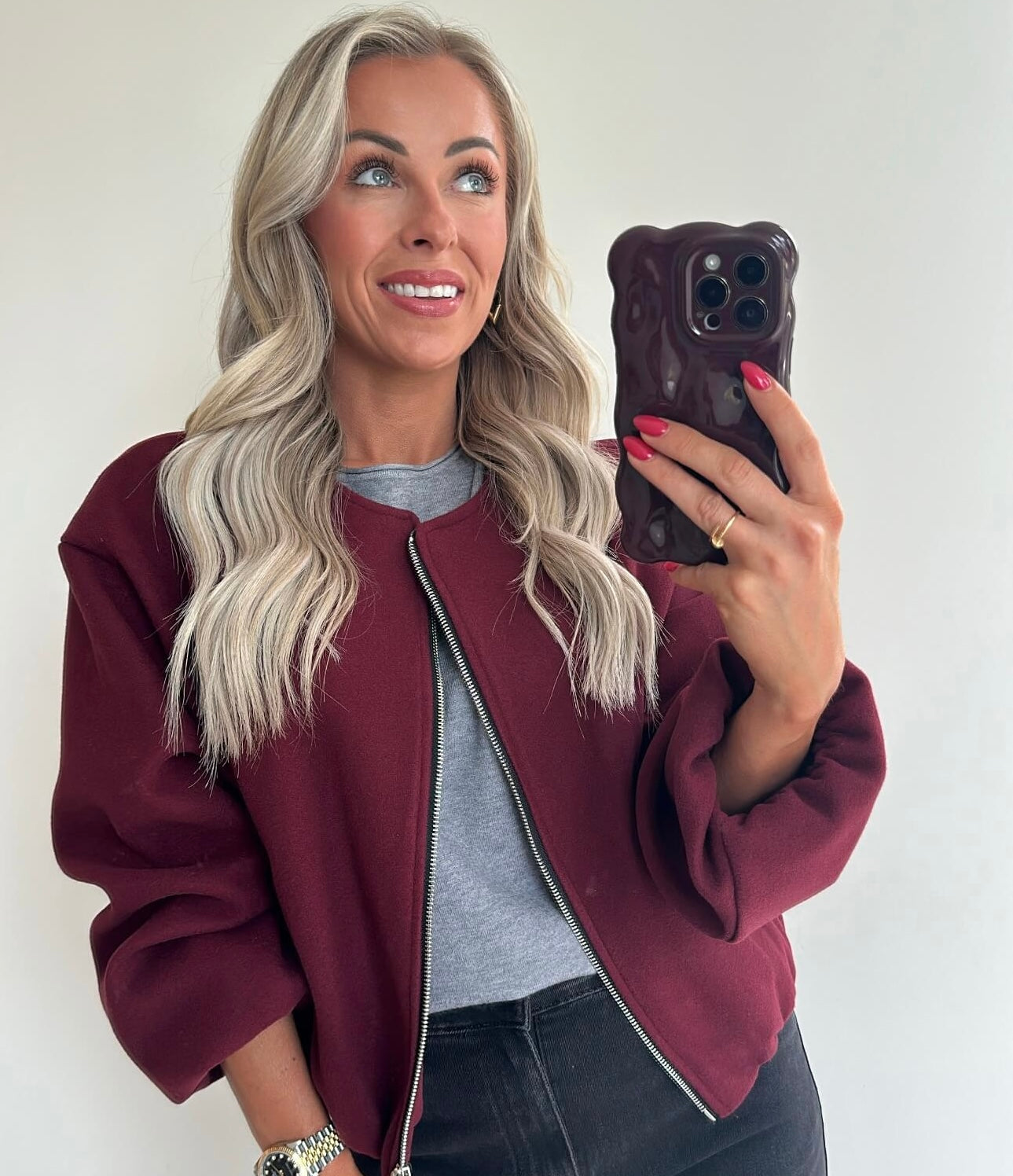 BABS Bomber - bordeaux