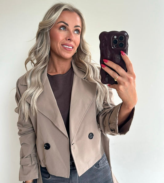 TOMIE Trench - taupe