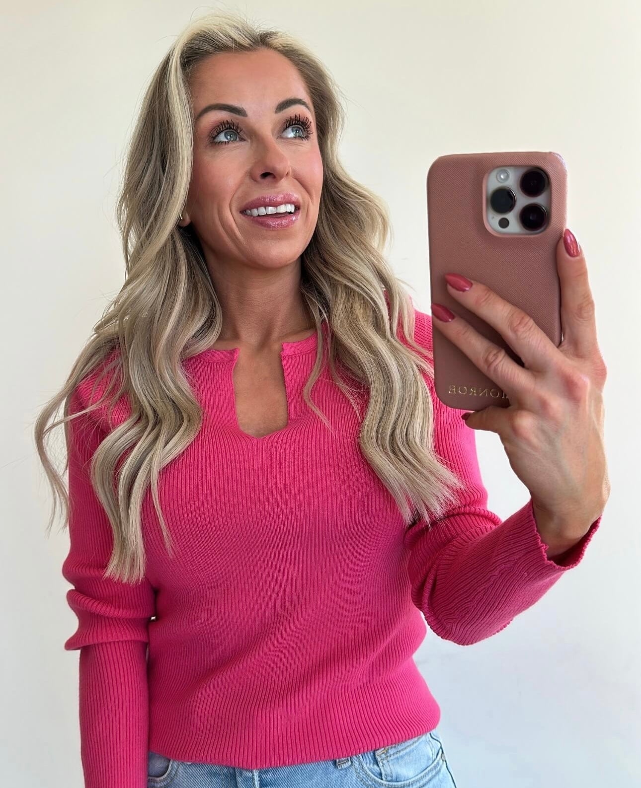 TRIXIE Top - fuchsia