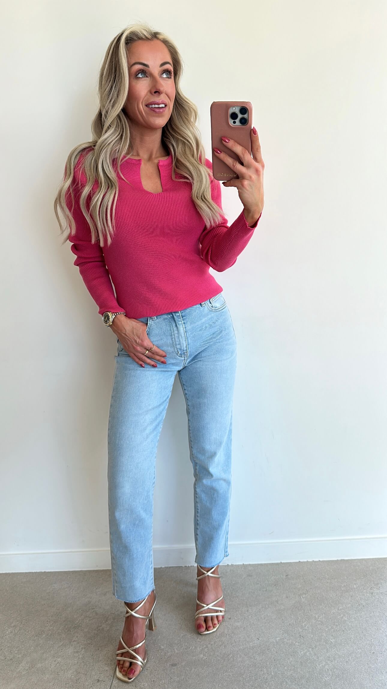 TRIXIE Top - fuchsia