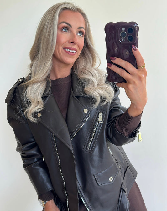 JAIMIE Jacket - choco brown