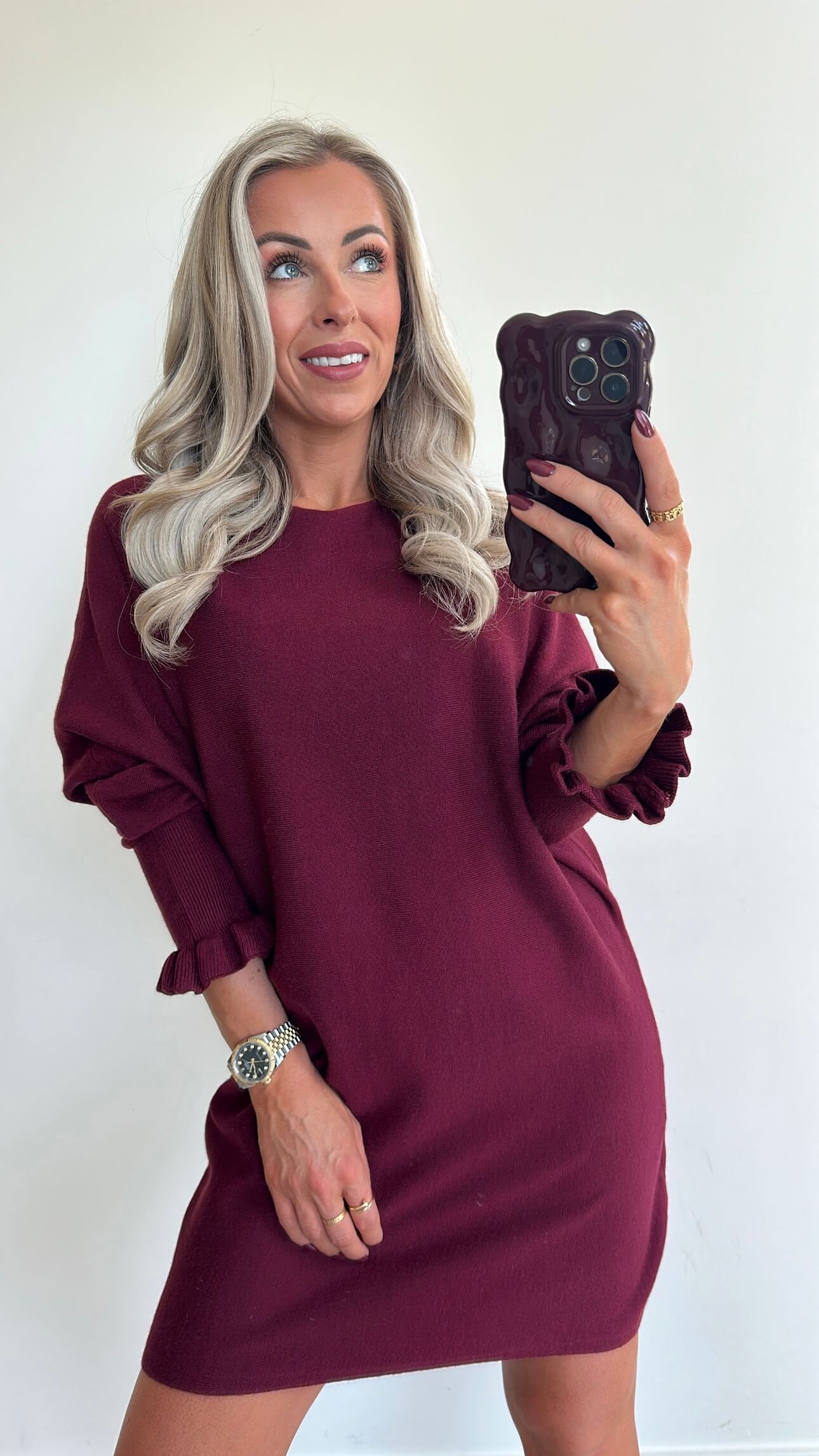 DANIELLE Dress - bordeaux