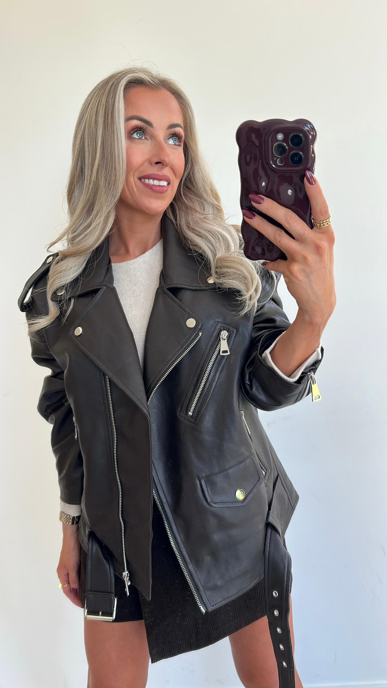 JAIMIE Jacket - choco brown