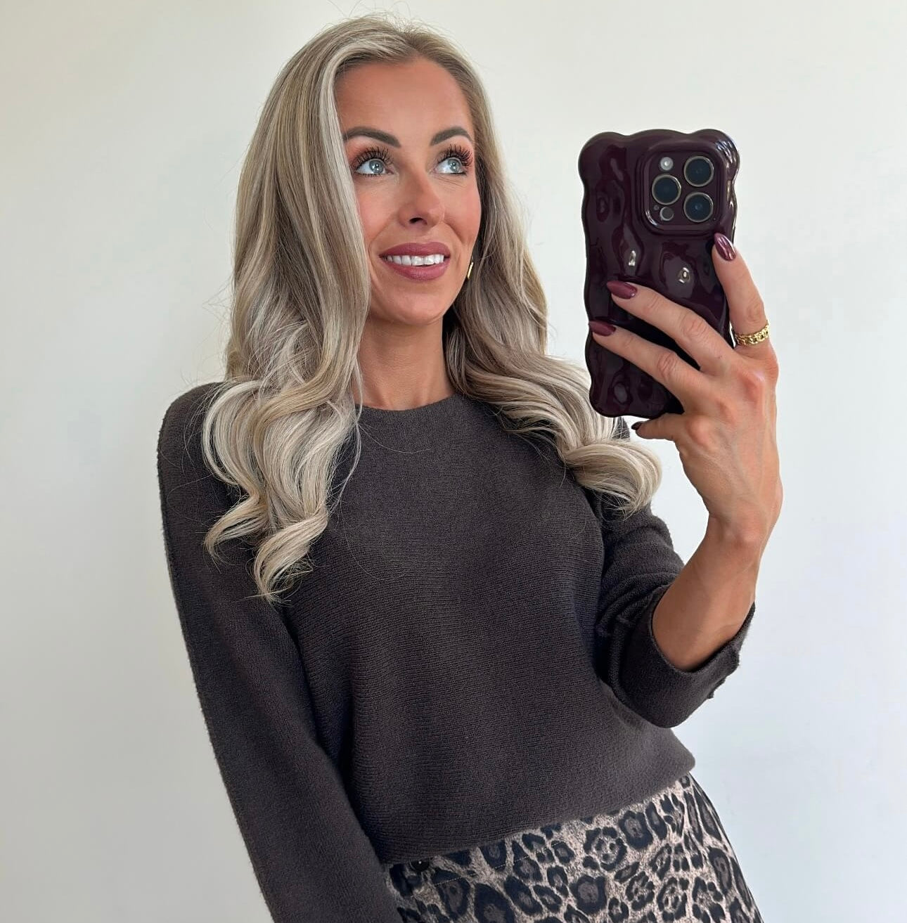 EMILIE Pull - choco brown