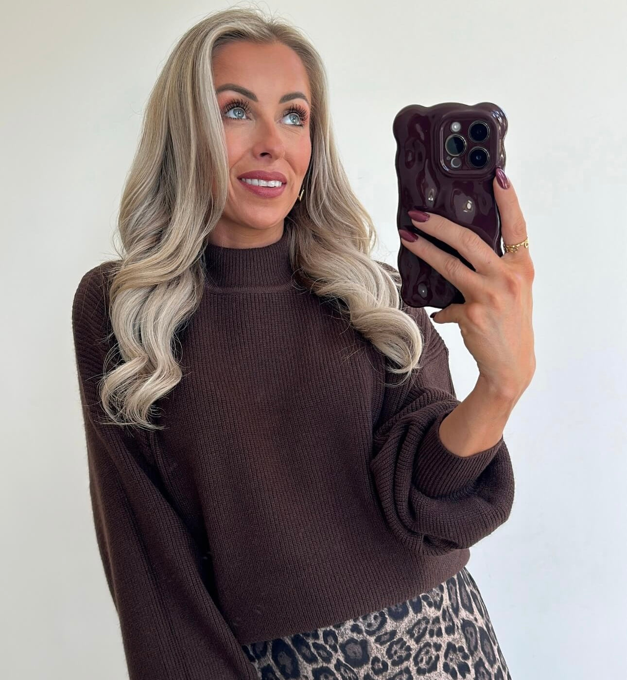 POLLIE Pull - choco brown