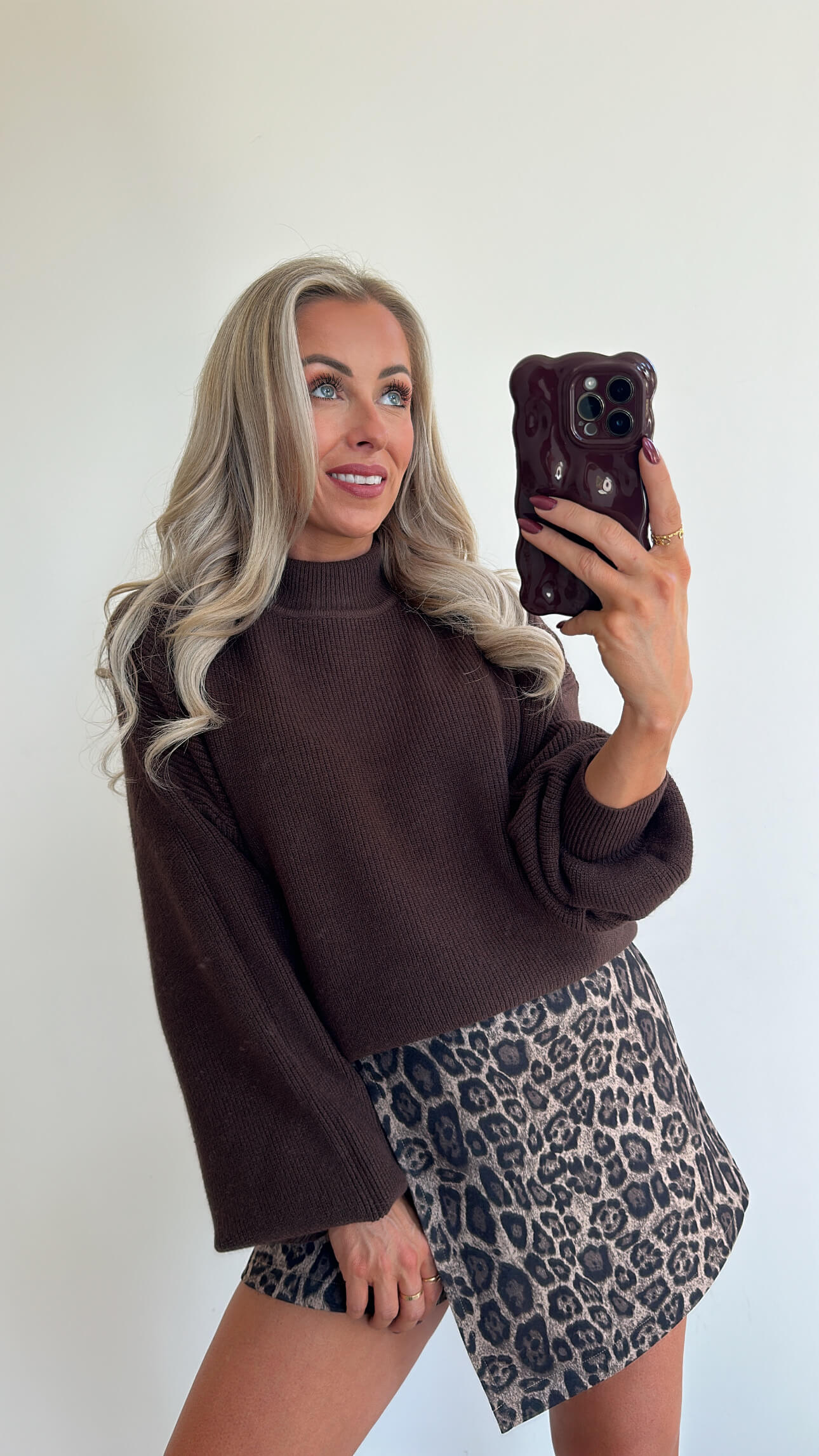 POLLIE Pull - choco brown