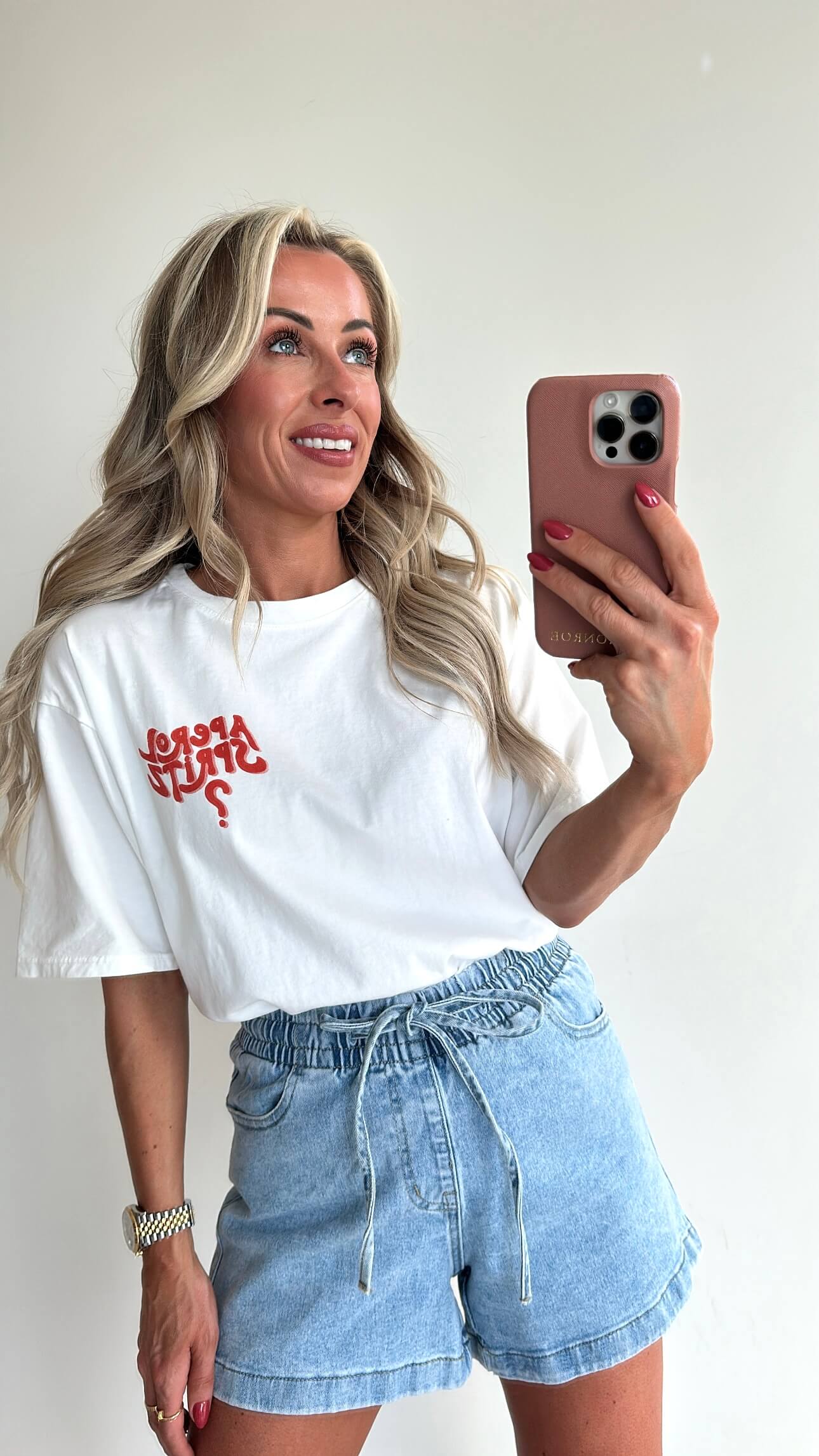 APEROL T-shirt - white