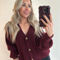 CAMILLE Cardigan - burgundy