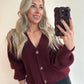 CAMILLE Cardigan - burgundy