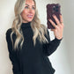 TIA Turtleneck Top - black
