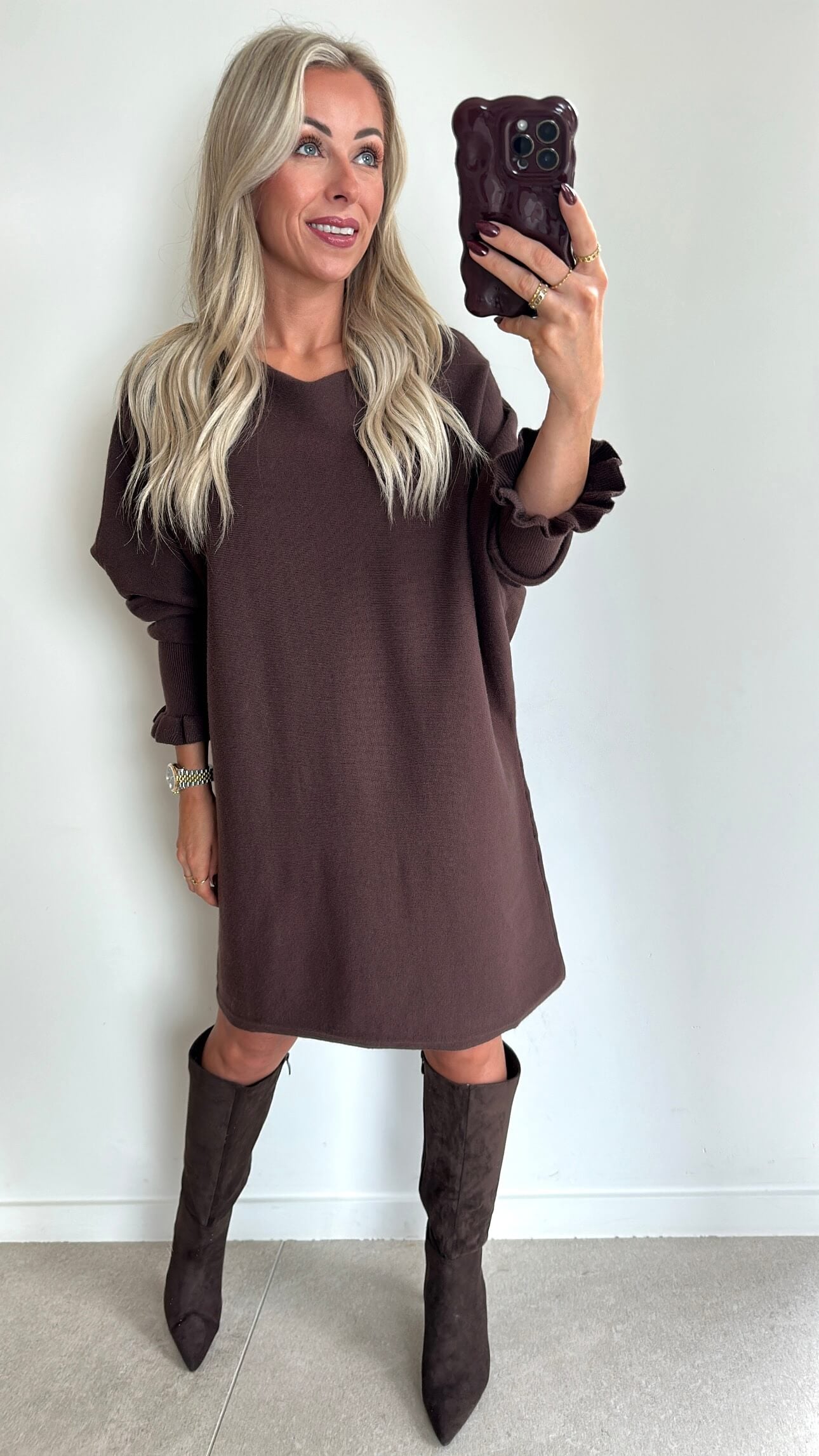 DANIELLE Dress - brown
