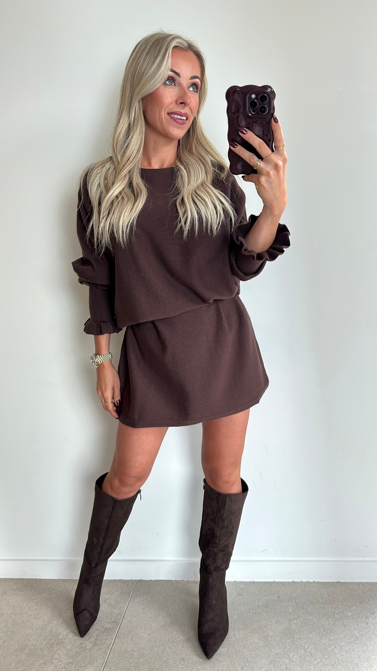 BITE ME Boots - brown