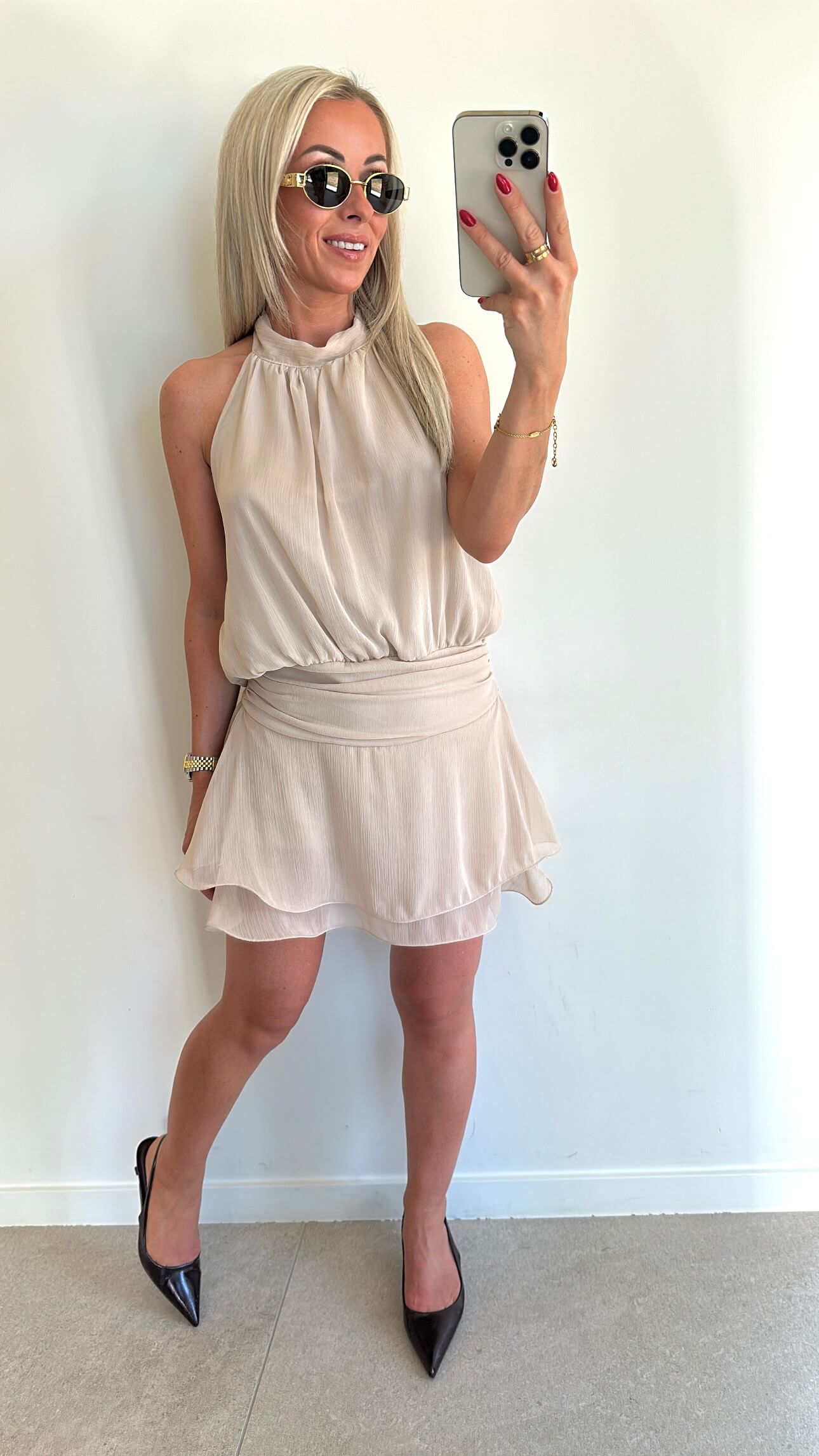 PENELOPE Playsuit - beige
