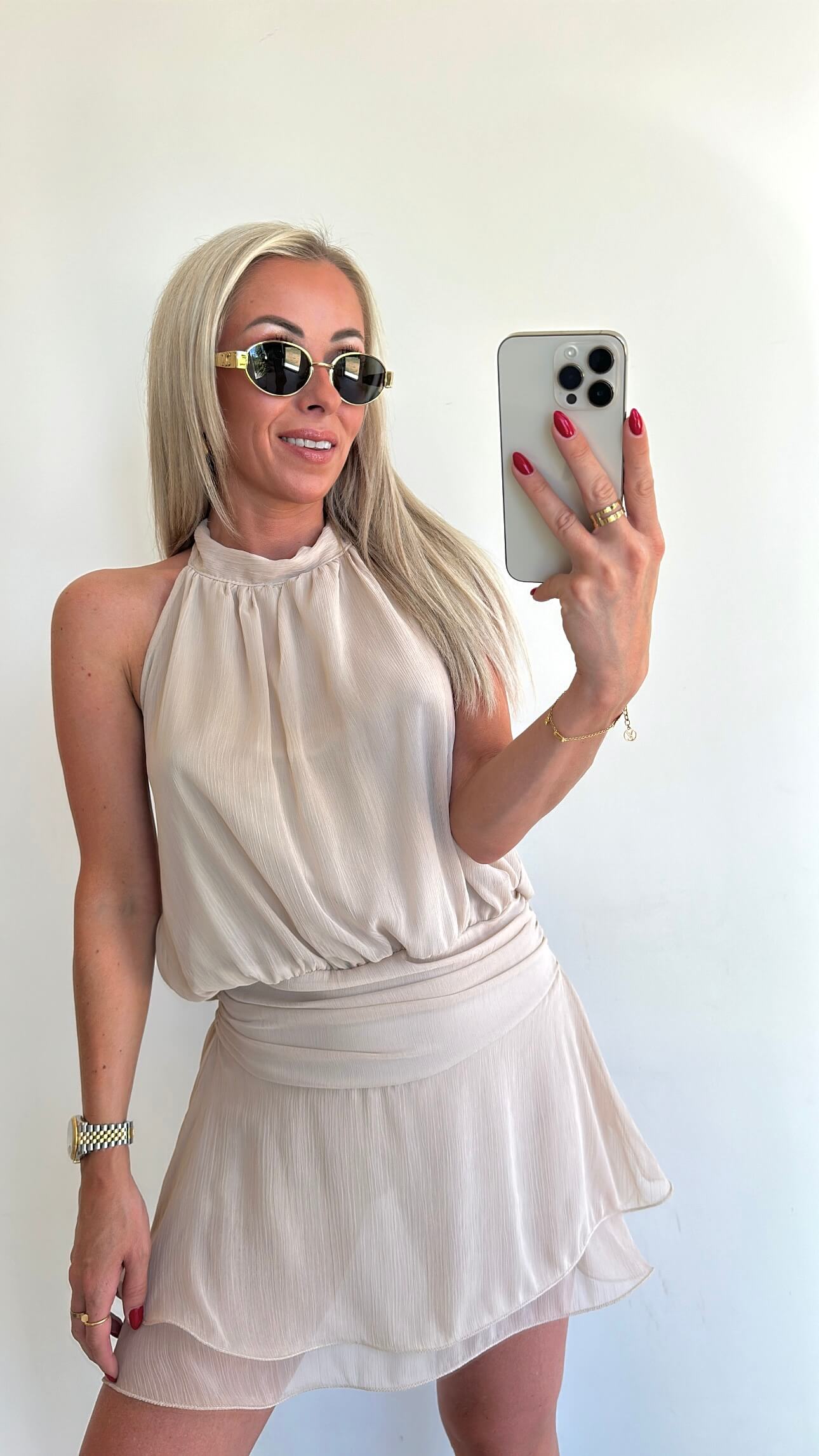 PENELOPE Playsuit - beige