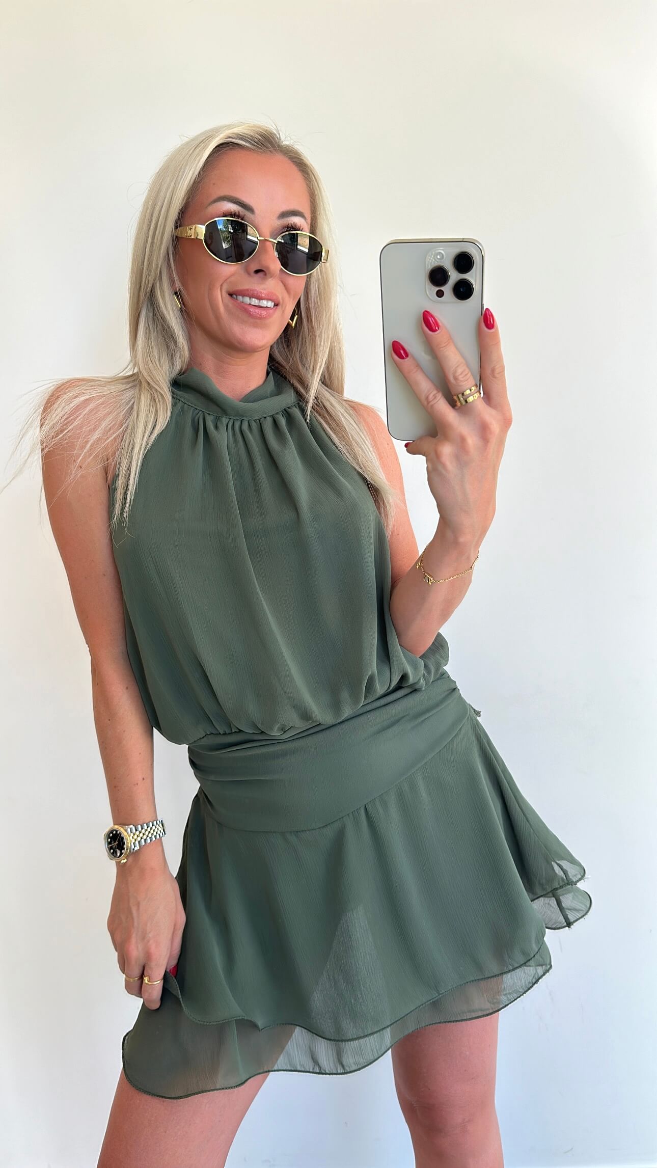 PENELOPE Playsuit - khaki