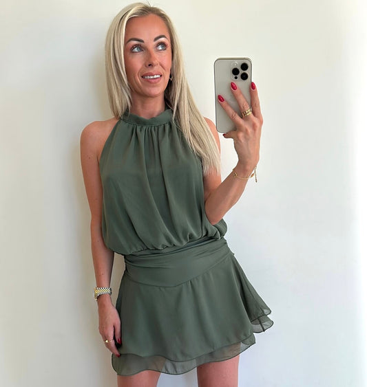 PENELOPE Playsuit - khaki