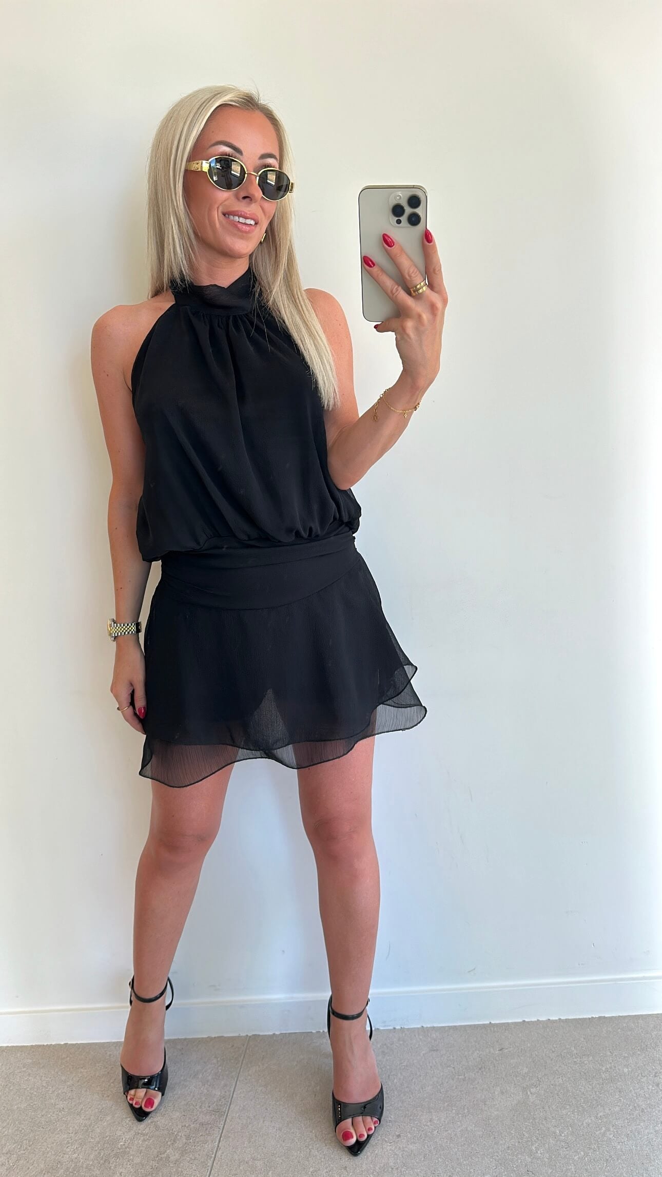 PENELOPE Playsuit - black