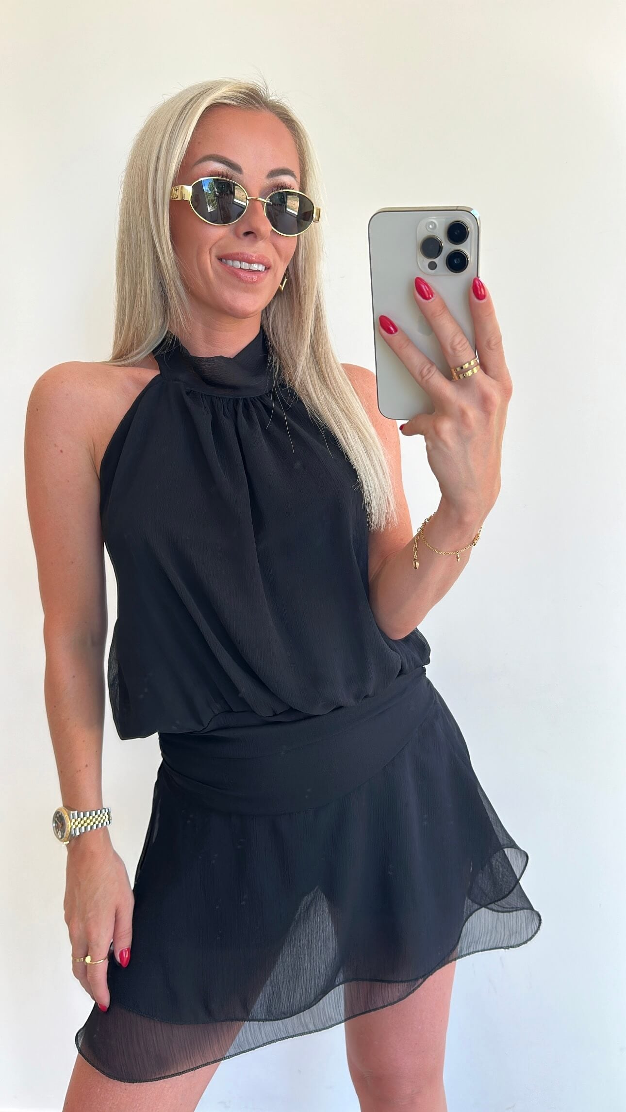 PENELOPE Playsuit - black