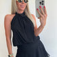 PENELOPE Playsuit - black