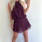 PENELOPE Playsuit - burgundy