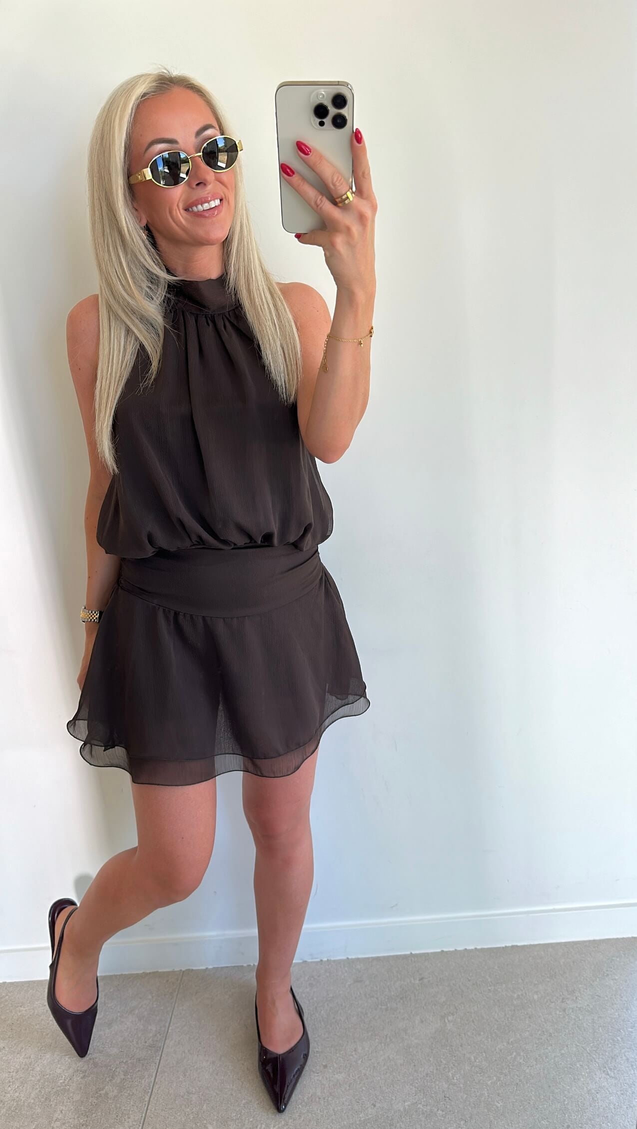 PENELOPE Playsuit - brown