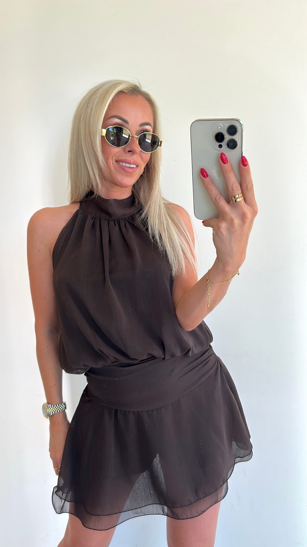 PENELOPE Playsuit - brown
