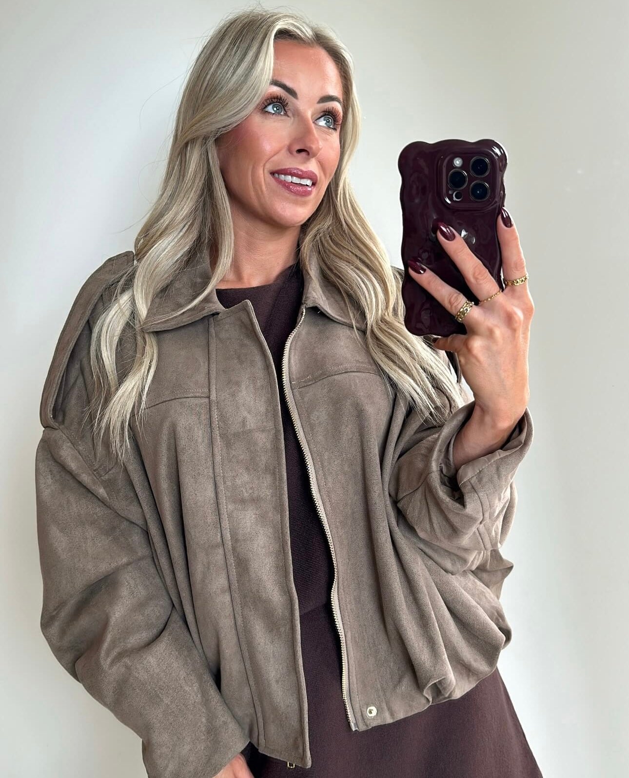 VIRAL JACKET - taupe