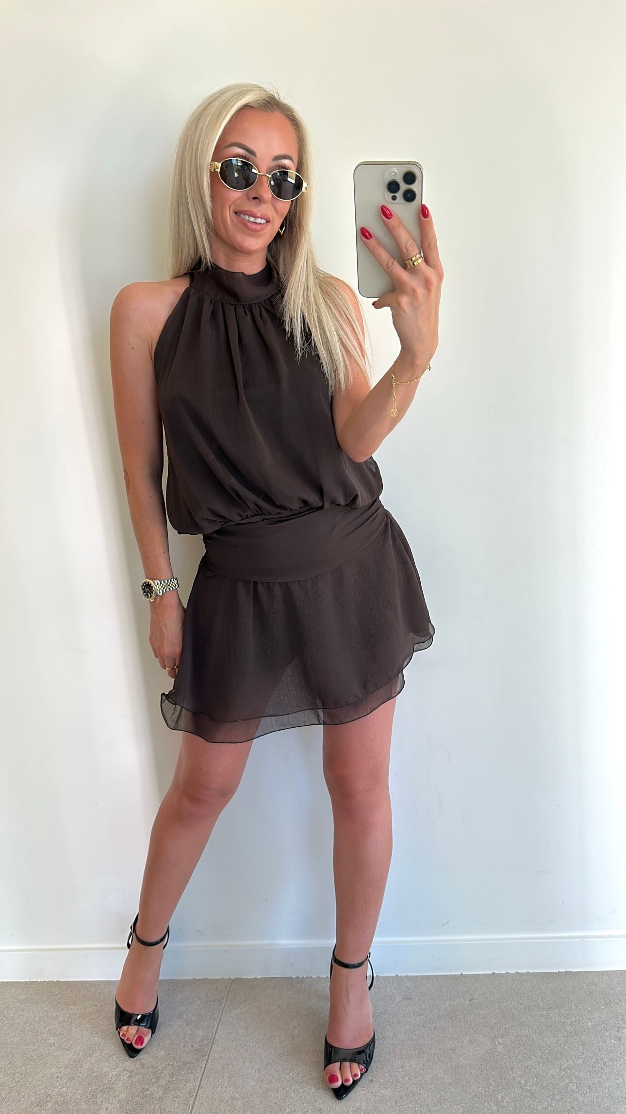 PENELOPE Playsuit - brown