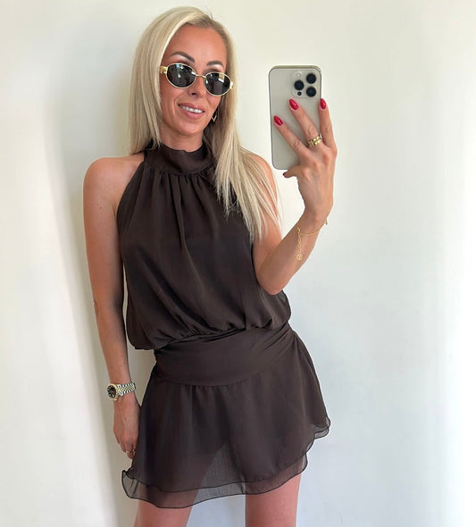 PENELOPE Playsuit - brown