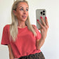 TOMIE T-shirt - terracotta