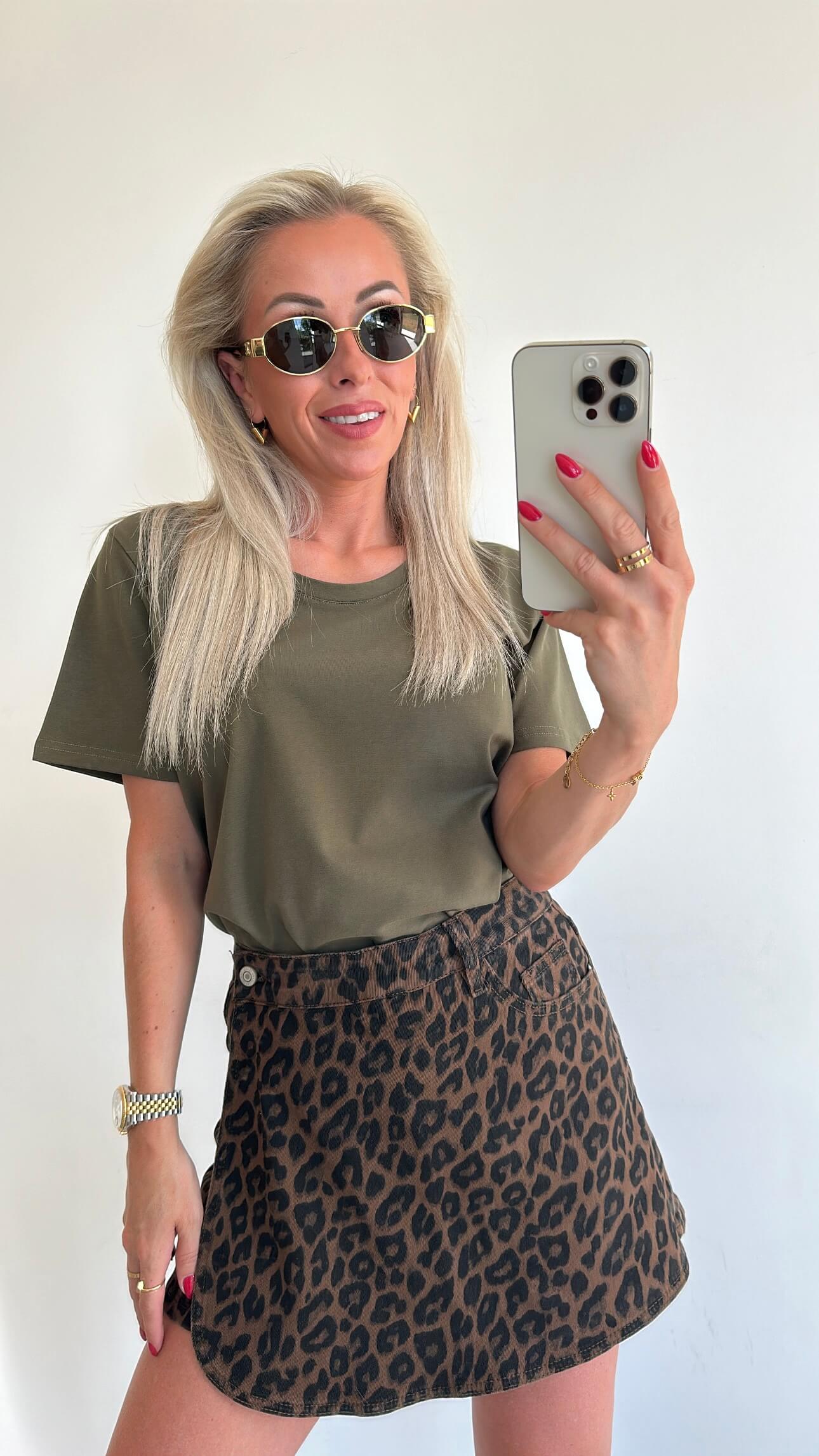 Leopard Skort - RD9262