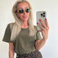 TOMIE T-shirt - khaki