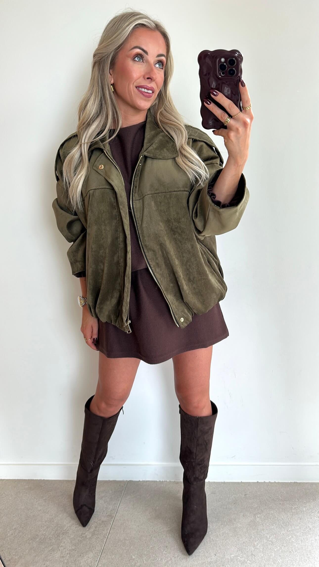 TIKTOK Jacket - khaki