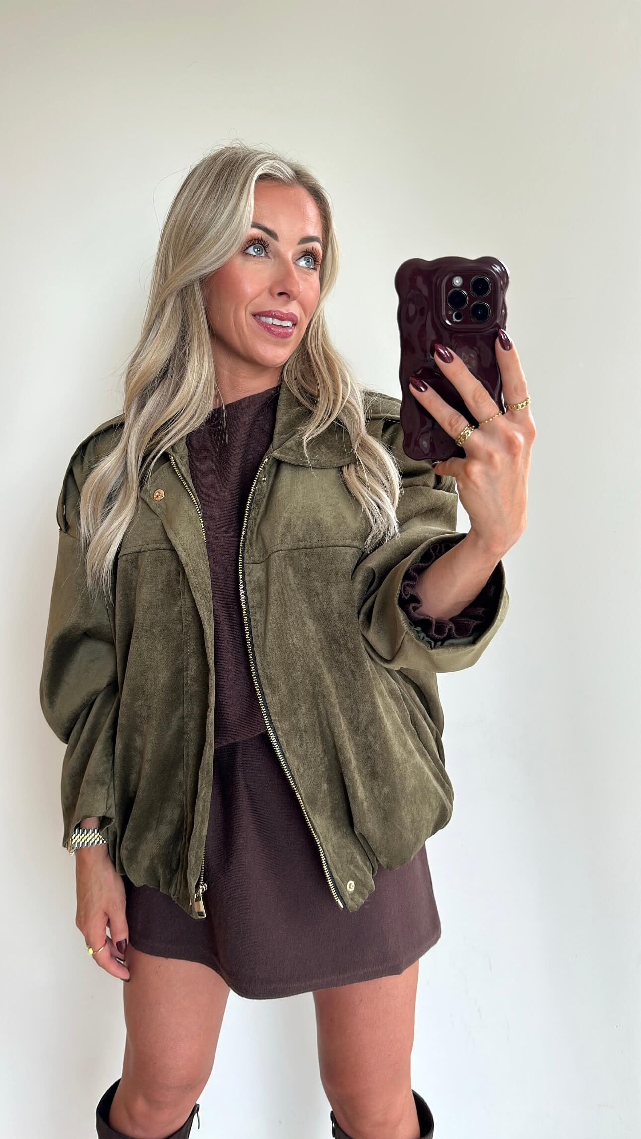TIKTOK Jacket - khaki