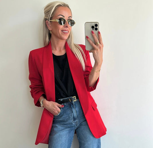BILLIE Blazer - red