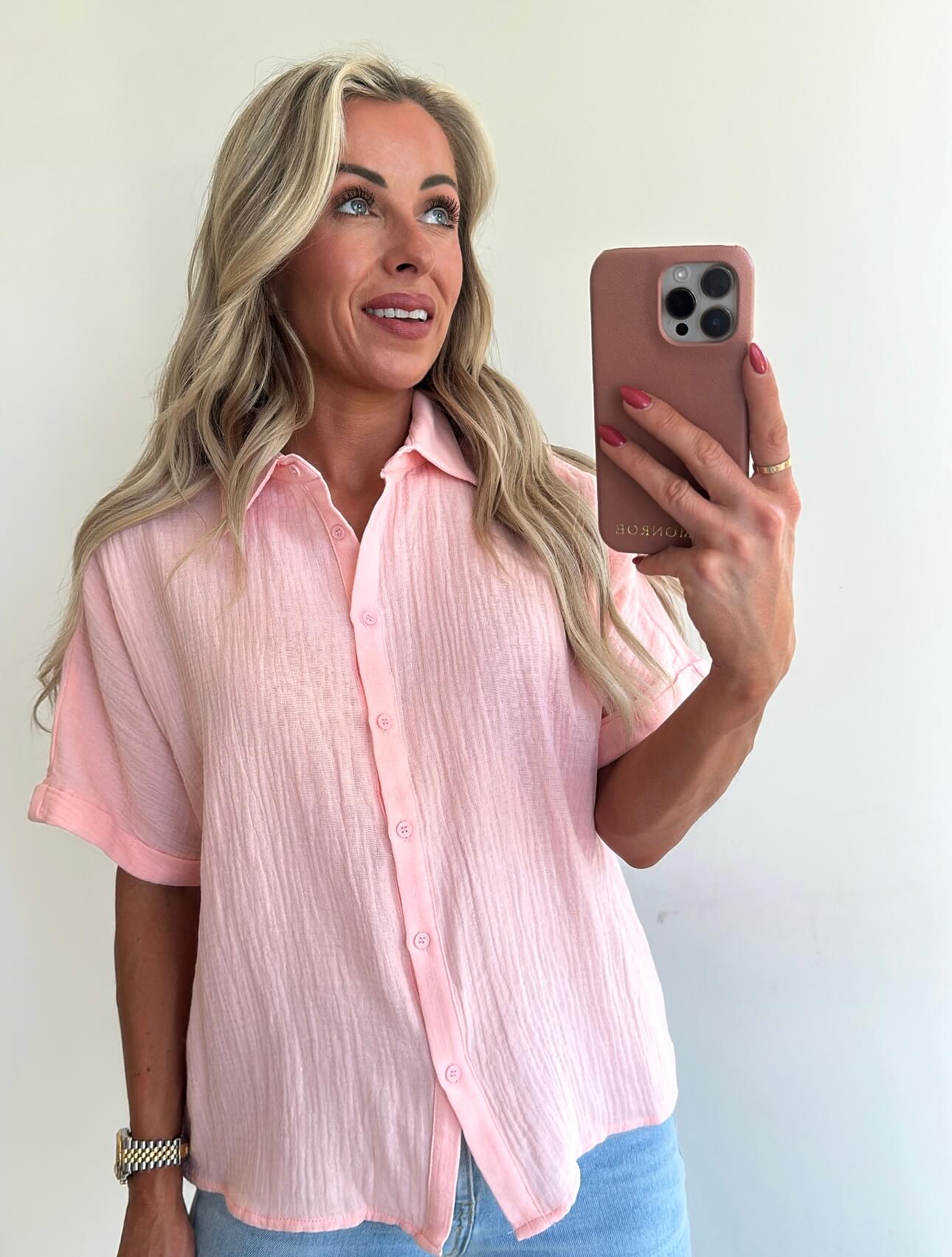 MAYA Blouse - pink