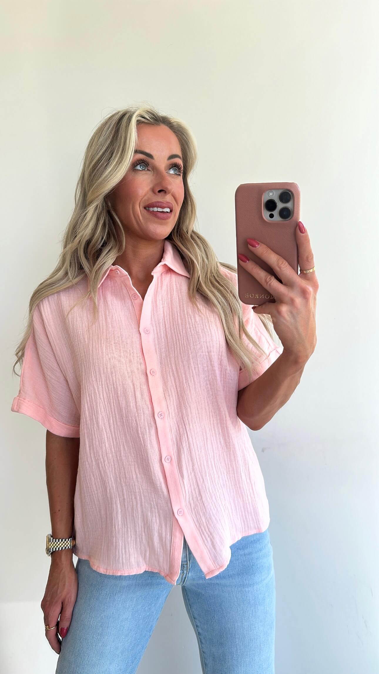 MAYA Blouse - pink