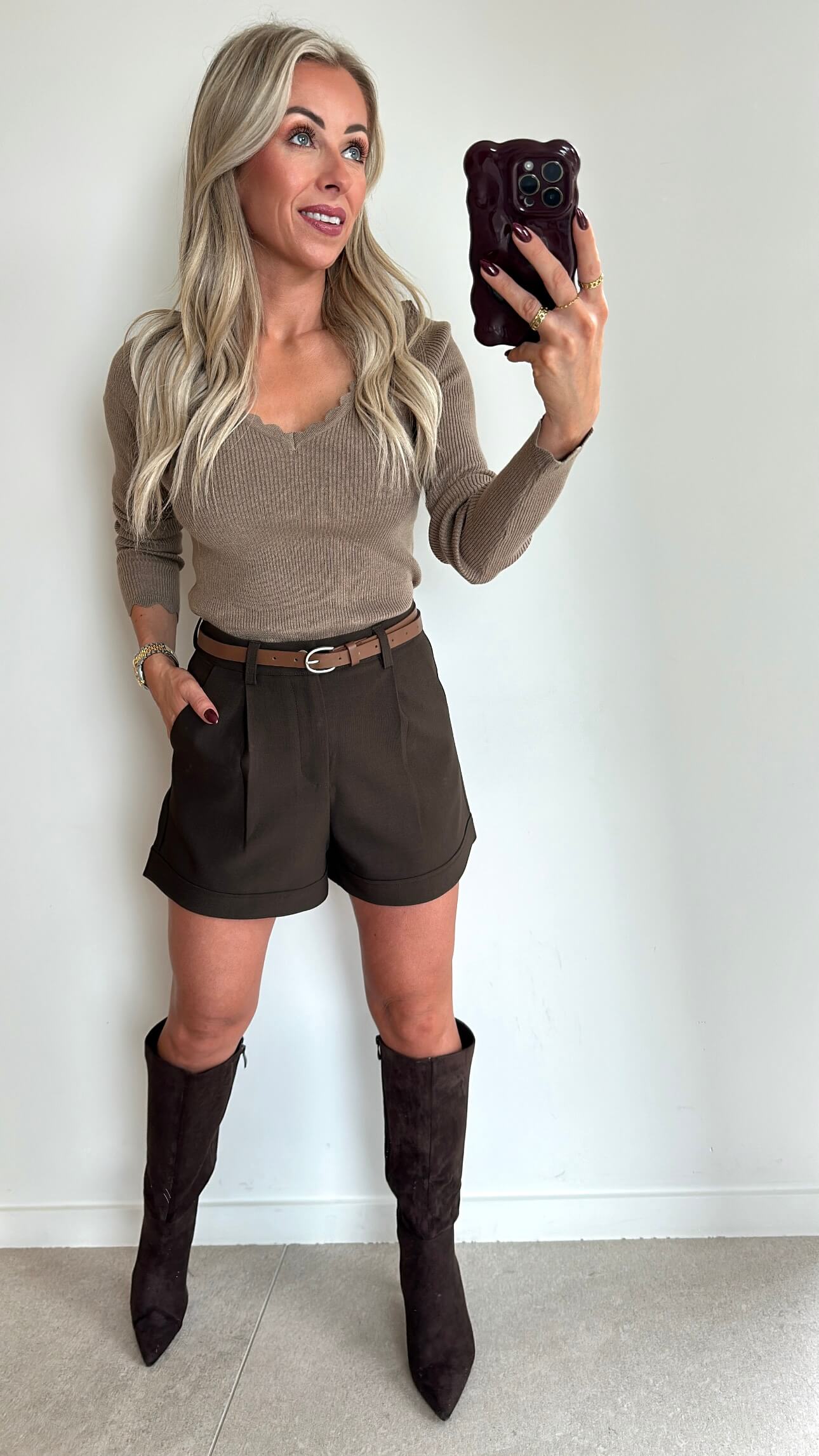 SIA Short - choco brown