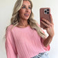 SHIMMER Blouse - peach