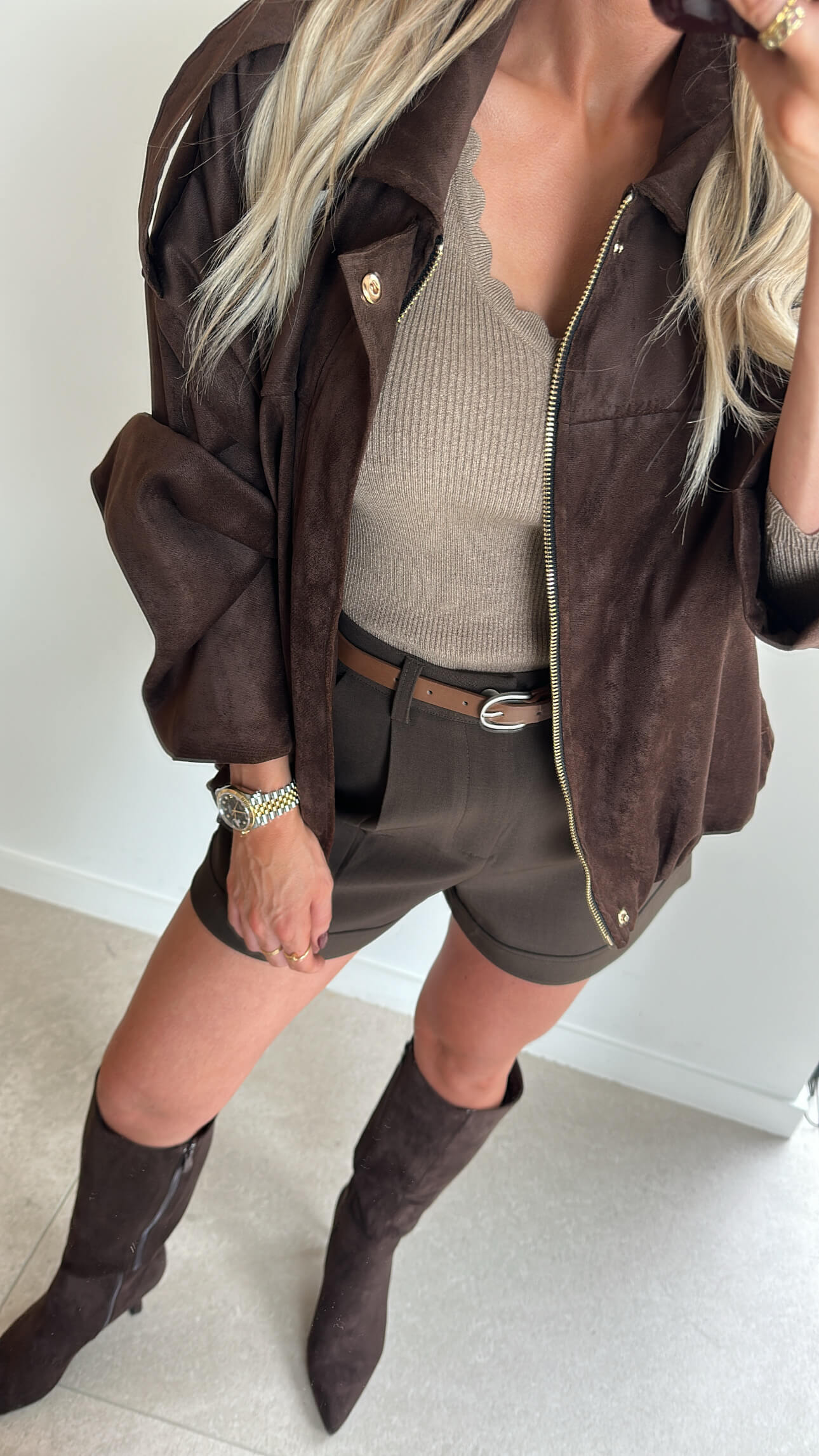 TIKTOK Jacket - brown