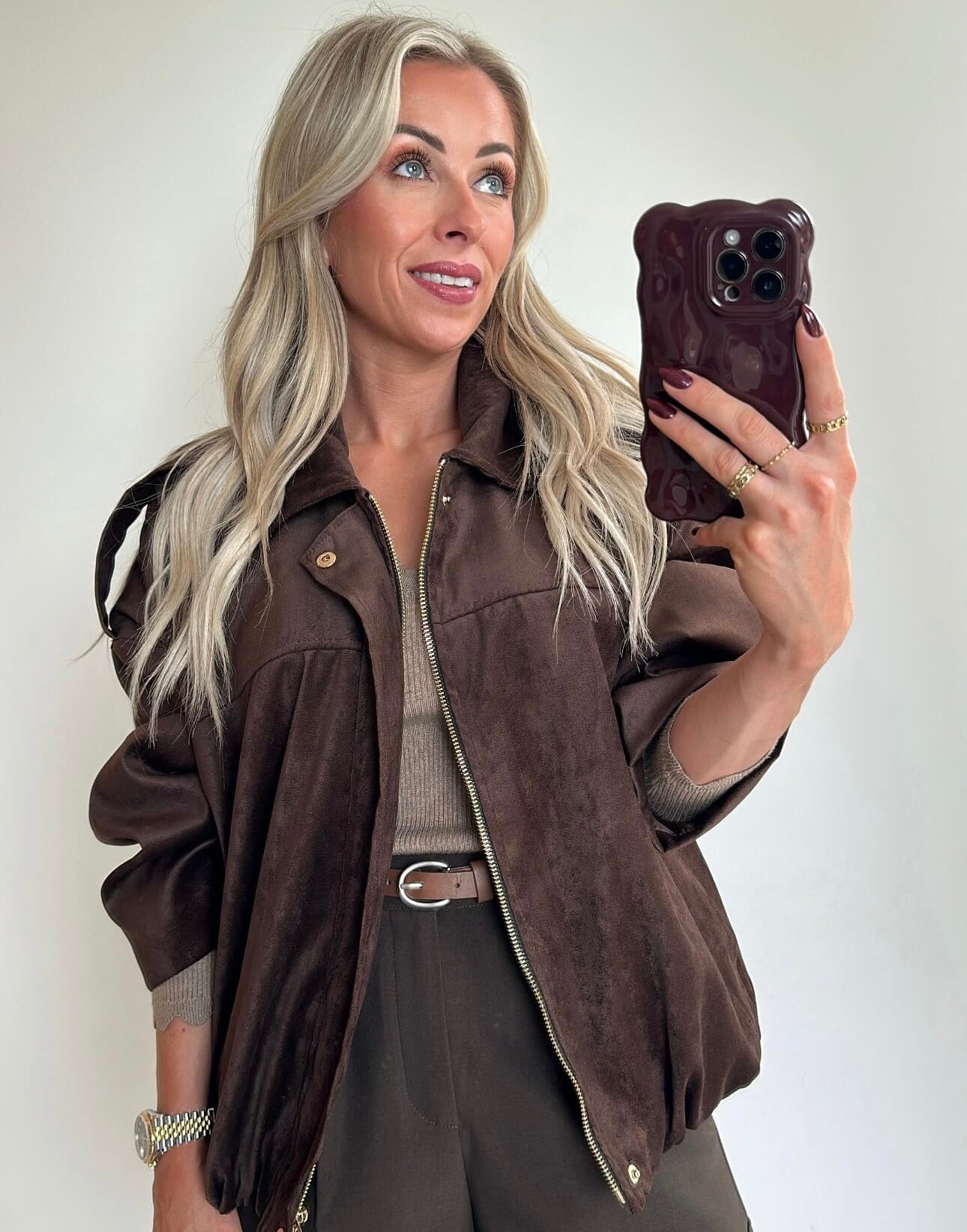 TIKTOK Jacket - brown