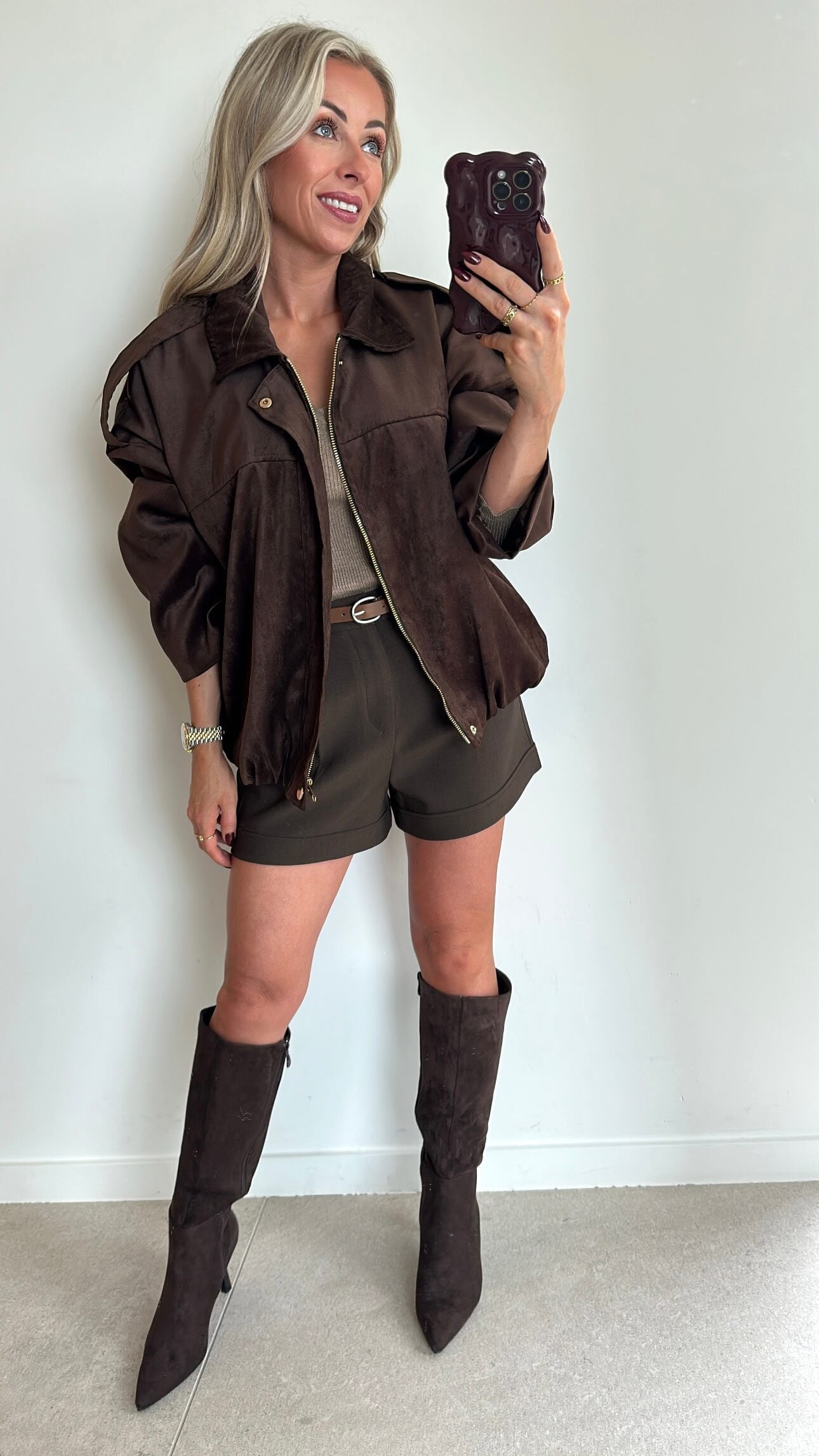 TIKTOK Jacket - brown