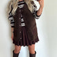 TEDDIE Gilet - choco brown