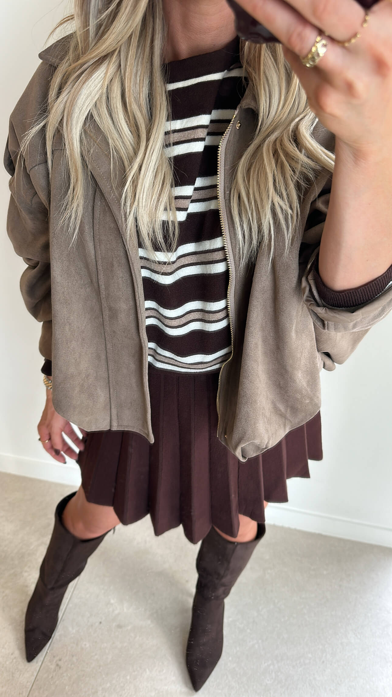 SASSIE Skirt - brown