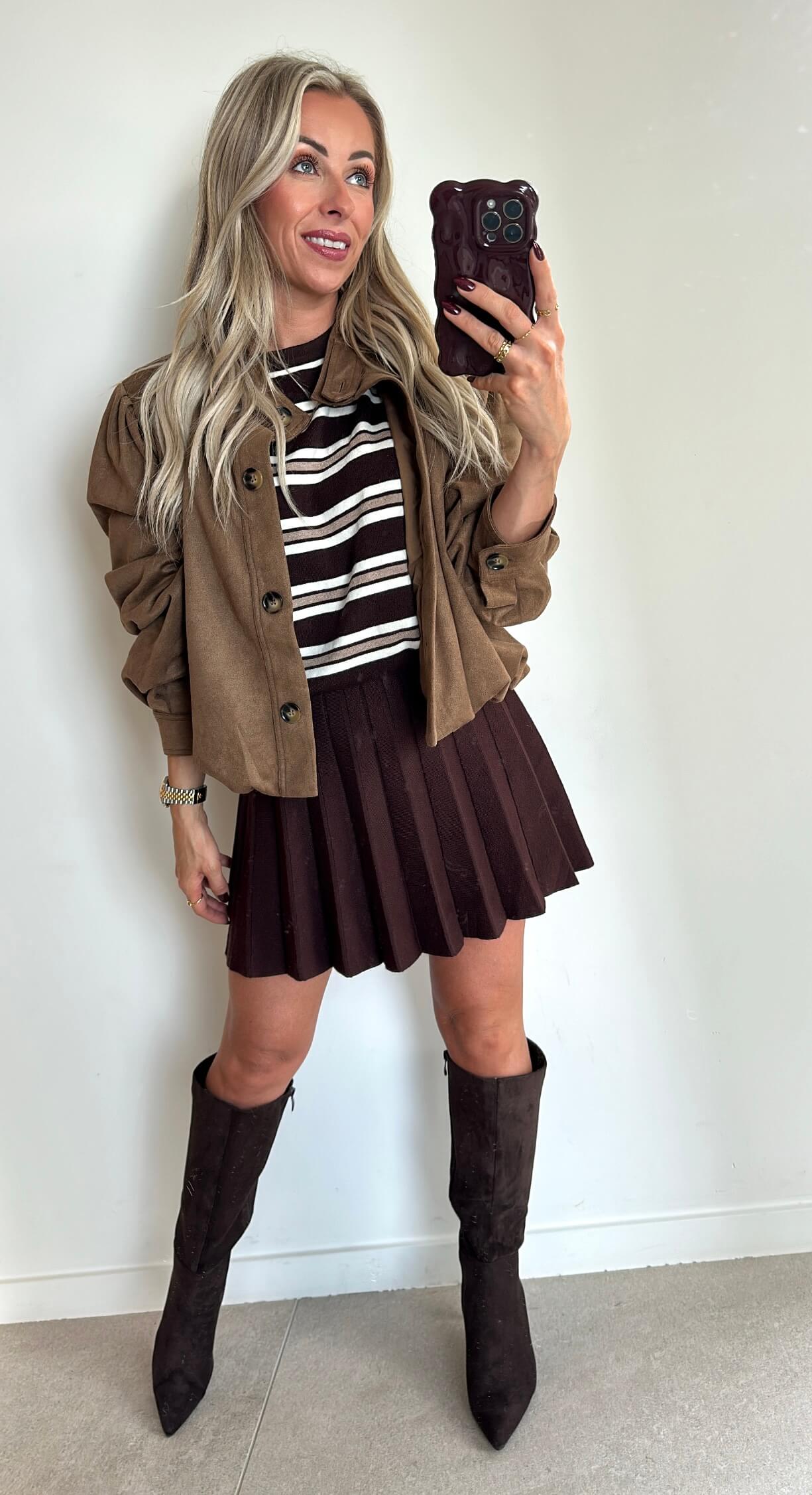 SASSIE Skirt - brown