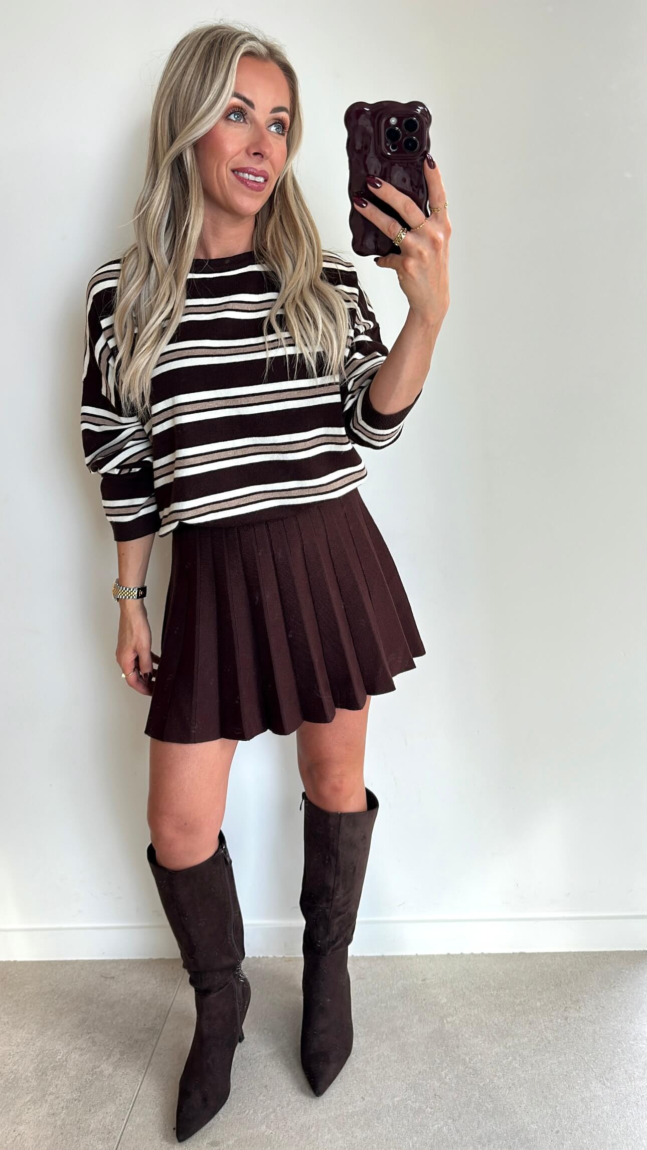 SASSIE Skirt - brown