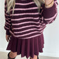 SASSIE Skirt - burgundy