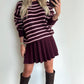 SASSIE Skirt - burgundy